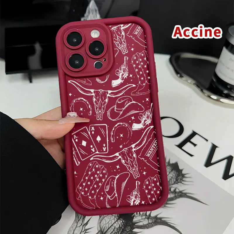 Western Dreamscape Printed Dropcushion TPU Resin Cellphone Case - Durable Casing, Soft TPU Grip, Smooth Matte Finish, Full Lens Guard, Handheld Devices Protection for iPhone 17 Pro Max,16 Plus,15,15 Plus,14,13,12,11,Air,E - Mobile Phone Accessory for Boys
