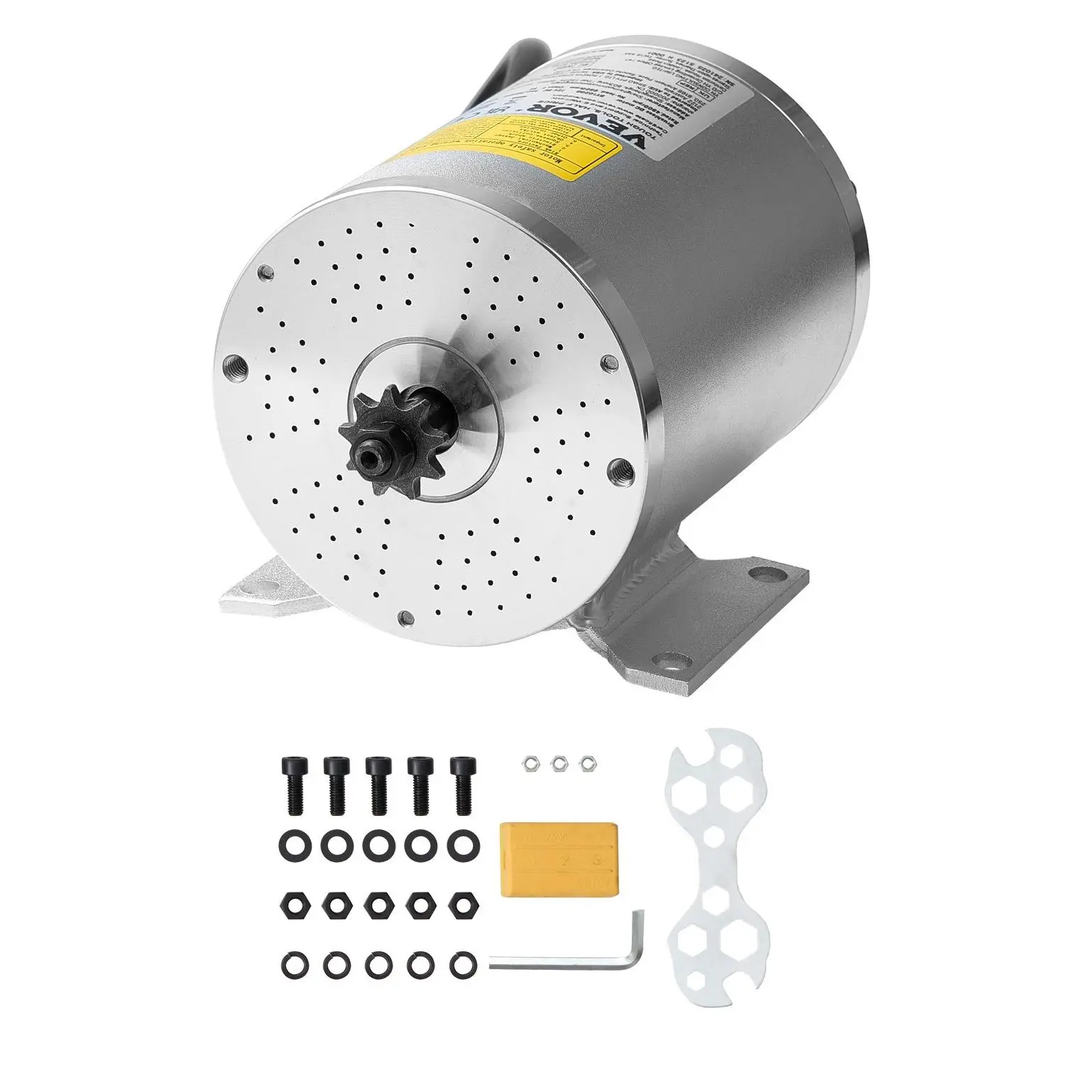 VEVOR 3000W Electric Brushless DC Motor, 72V 4900rpm Go Kart Electric Motor, Electric Dirt Bike Motor Engine for E-Bike Motorcycle Scooter DIY