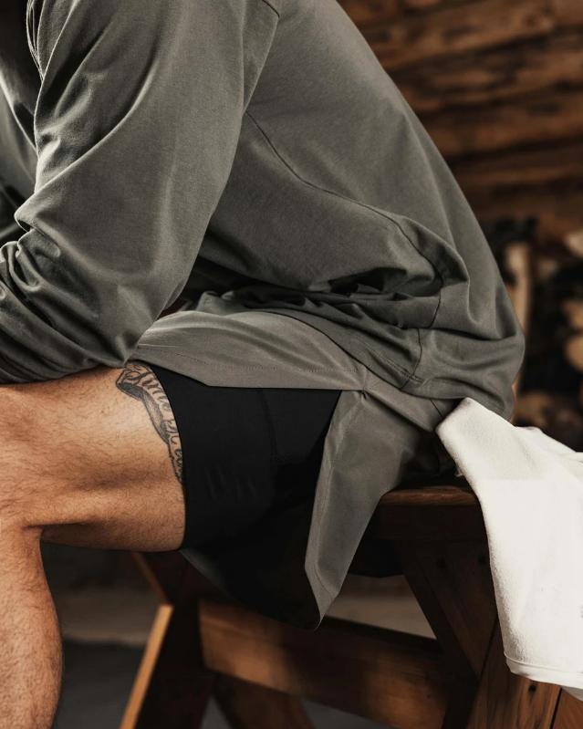 Kyn Apparel Mens 2 IN 1 Fitness Shorts Gym Bodybuilding Nylon Stretch Shorts Two Pieces GYM Camo Training Running Workout Short Pants 4XL