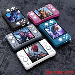 Xf40h Retro Handheld Game Console, 4-Inch Full Touch Screen, Linux Os, 18000 Classic Games, 4000mah Battery, WiFi Multiplayer