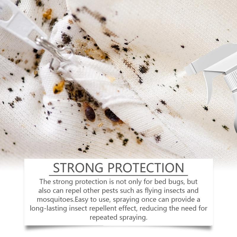 Bed Bug Killer Spray — Kills on Contact & Eggs — Plant-Based, No-Rinse — Safe Around Kids & Pets (when used as directed) — Also for Fleas, Mites, Flies & Mosquitoes