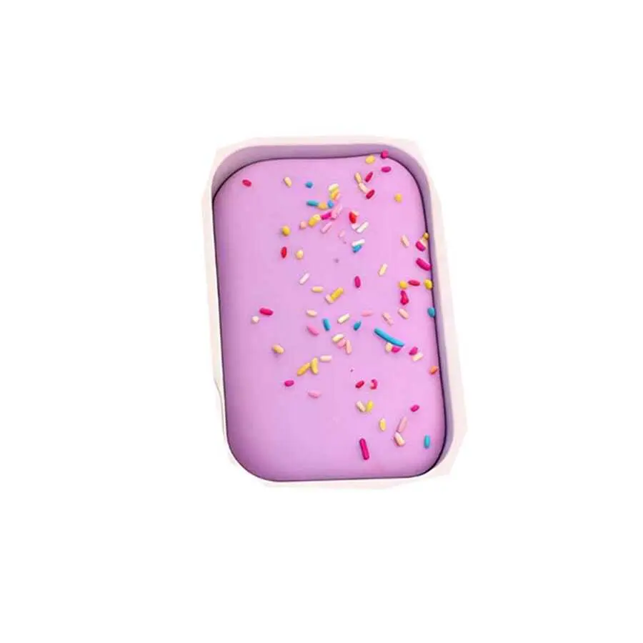 Super Soft Cake Squishy Toy With Sprinkles, Slow Rising Stress Relief Fidget Toy For Kids Adults.Squeezable Fake Cake Box Stress Relief Toy.Suitable For Daily Office, Study, Or As A Prank For Birthday, Halloween, Christmas, Holiday Parties.