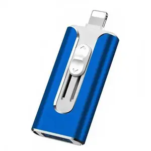 4-in-1 iPhone Flash Drive USB 3.0, Compatible with iPad & Type-C & Android & PC, External Drive 512GB 1TB, PenDrive USB Memory Stick, Plug and Play with App, Perfect Valentine's Day, Birthday & Christmas Gifts!