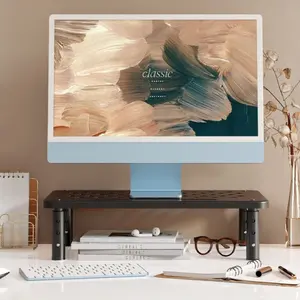 Desktop monitor riser, monitor stand, screen lift base, office desktop storage shelf