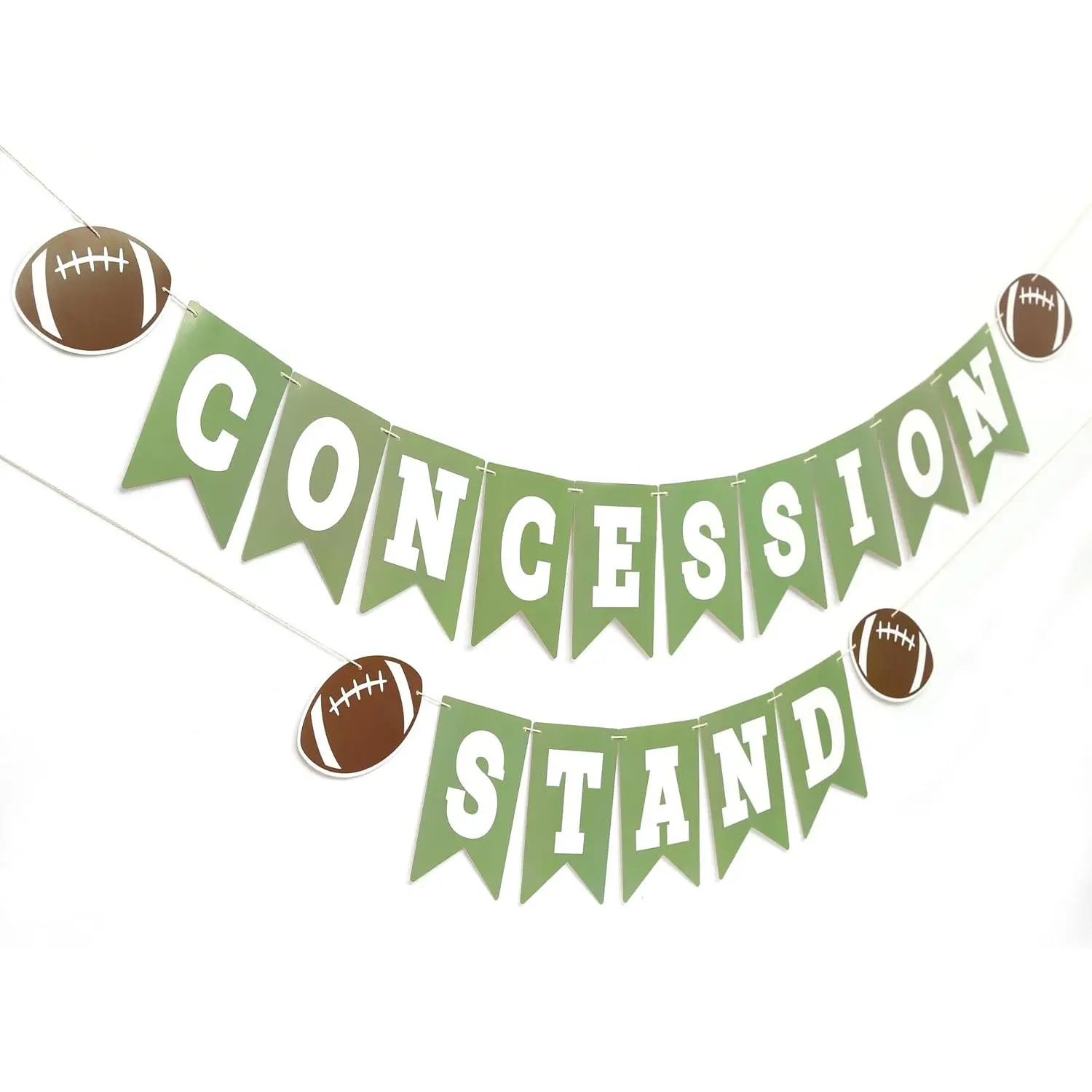 Concession Stand Football Banner,Football 1st/First Birthday Decoration | First Year Down Birthday Boy, Banner,Concession Stand Sign
