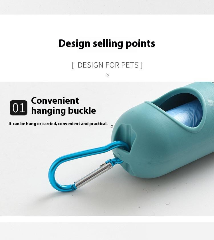 Led Light Pet Waste Bag Dispenser For Dogs Cats Dog Poop Scooper Bags Waste Bags Holder Dispensers Pet Clean Accessories