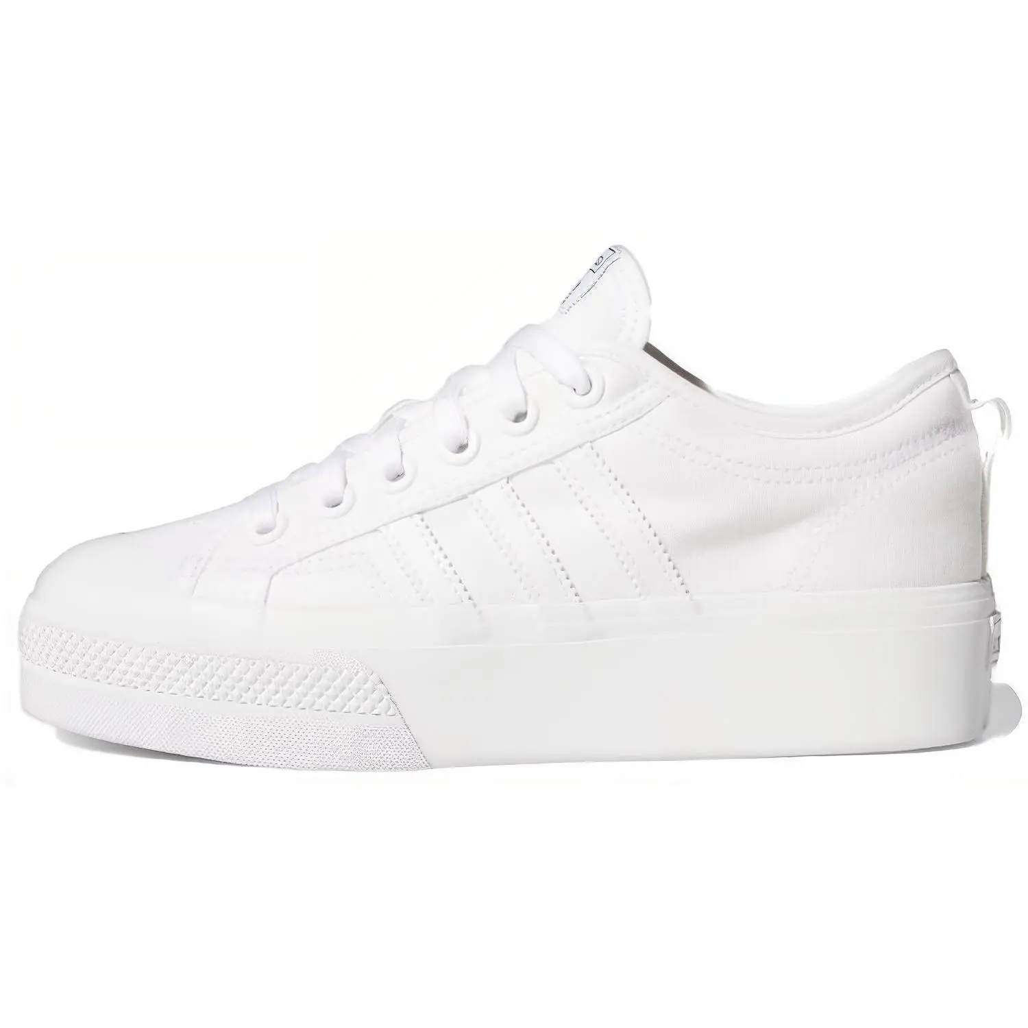 Adidas Originals Nizza Platform Women’s Canvas Sneakers: Comfortable, Thick Sole, Non-Slip, Classic Style Verifiable, with credentials and supporting global authentication