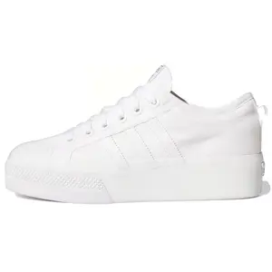 Adidas Originals Nizza Platform Women’s Canvas Sneakers: Comfortable, Thick Sole, Non-Slip, Classic Style Verifiable, with credentials and supporting global authentication