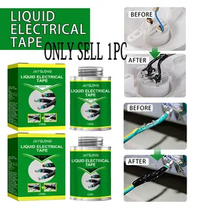 Liquid Insulation Paste 100/260ml Liquid Electrical Tape Insulating Tape Repair Rubber Electrical Wire Cable Coat Fix Line Glue