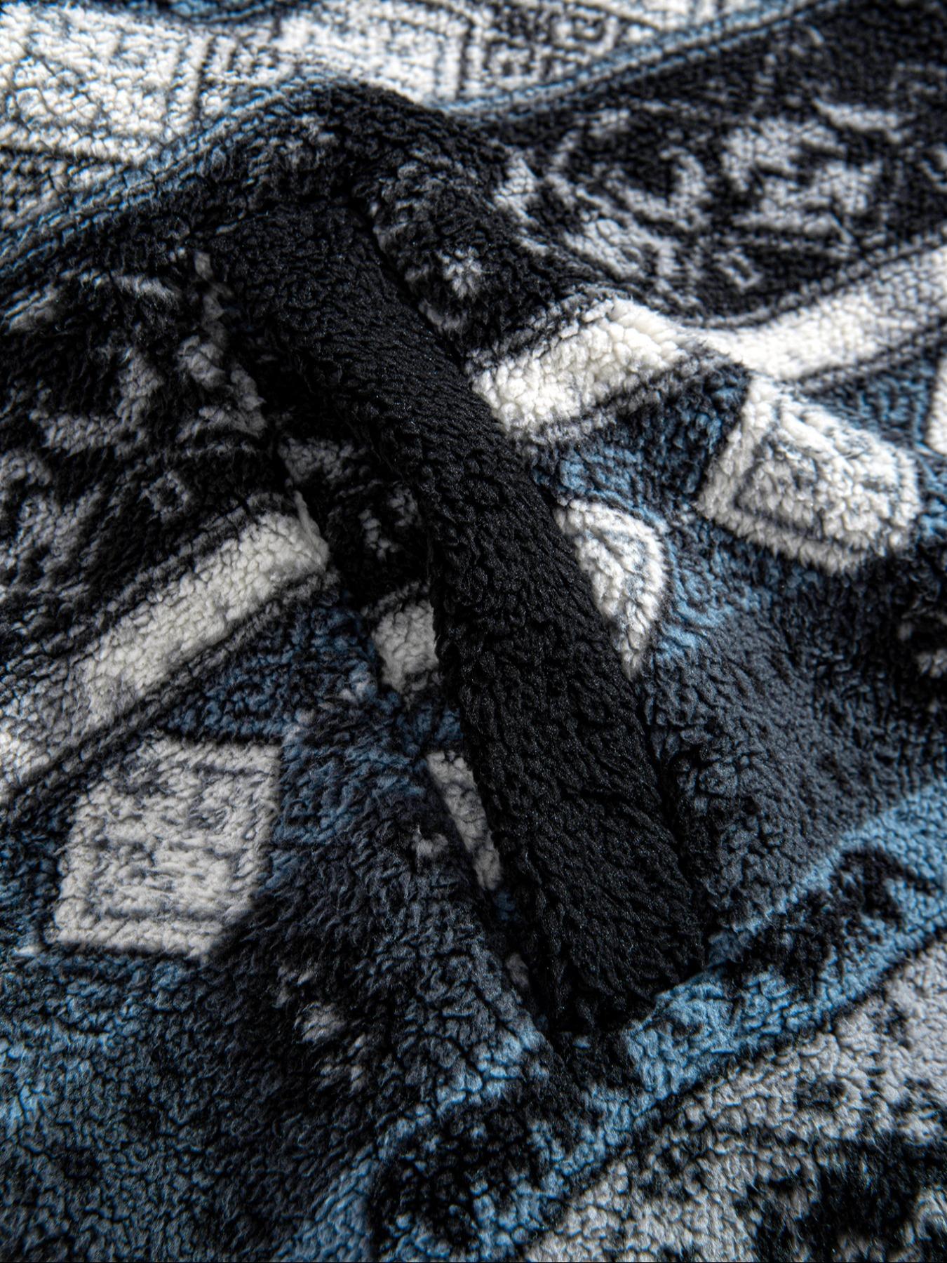 Men's Fleece Lined Winter Jacket, Warm Fashion Design, Perfect for Cold Weather, Comfortable Daily Wear Outerwear, Thermal Lined Jacket