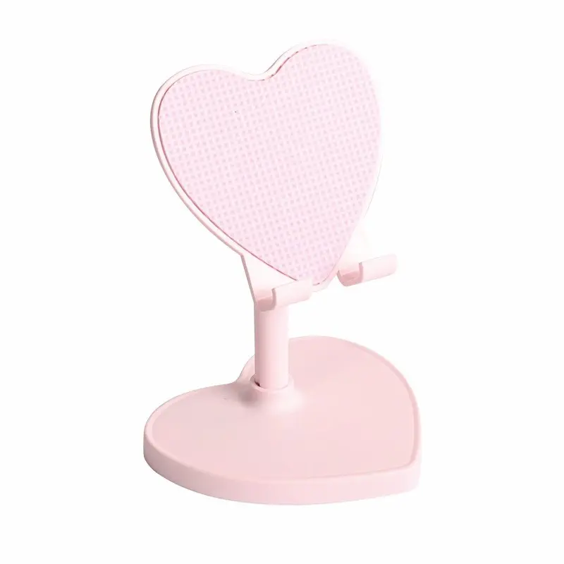 Adjustable Lazy Heart Phone Stand, Extendable Desktop Holder for Tablets, Multi-Functional Universal Stand, Perfect for Home & Office Use