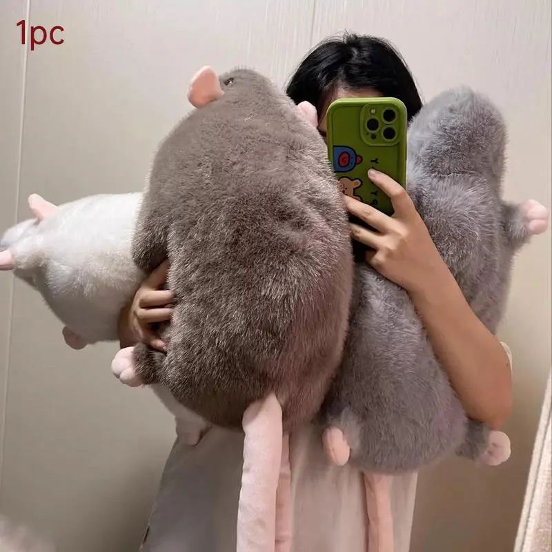 Lifelike Rat Plush Stuffed Animal, Cuddly Mouse Plush Toy, Ideal Gift for Kids, Boys, Girls, and Girlfriends, Soft Stuffed Animal Gifts
