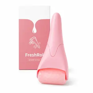 Ice Face Massager Roller, Cooling Beauty Tool for Skin Care Routine, Facial and Neck Massage Accessory