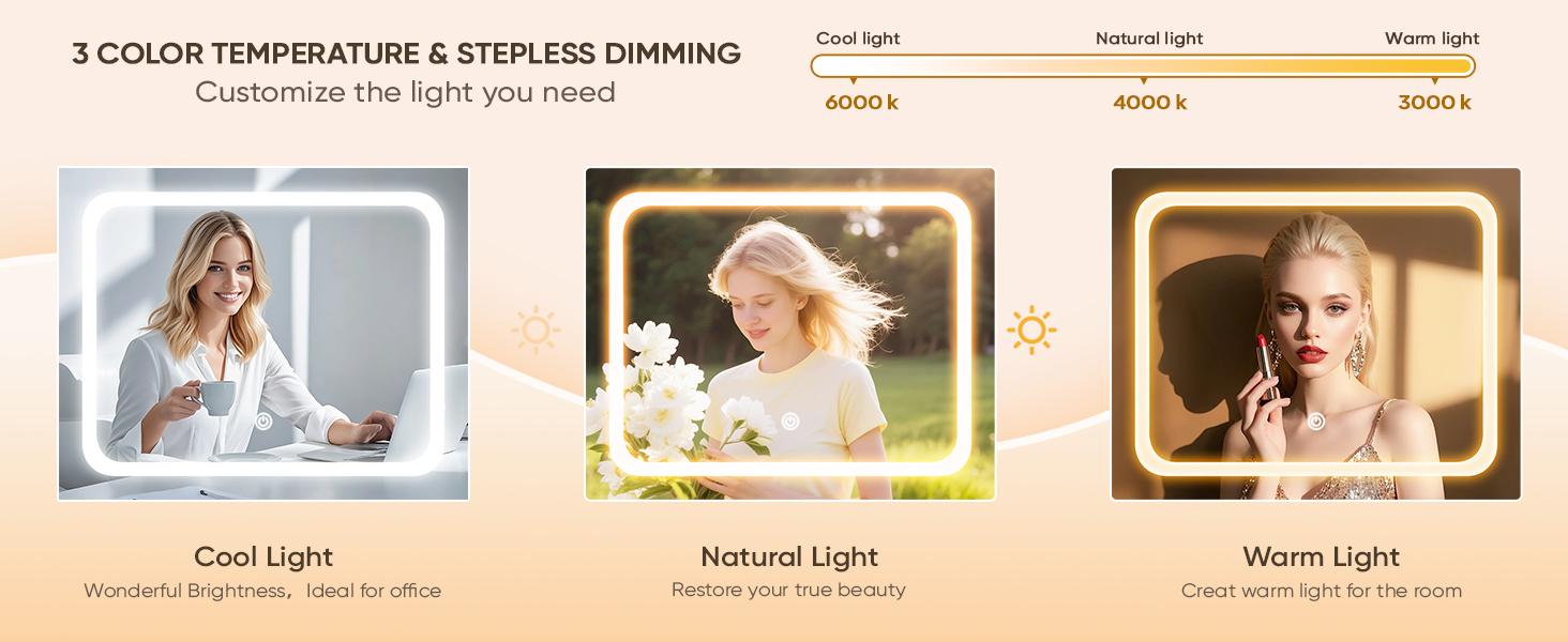 Makeup Vanity Desk with Smart LED Mirror & Charging Station 35.4" White Vanity Table Set with Cushioned Stool 4 Drawers Hairdryer Rack Modern Bedroom Dressing Table White chair light