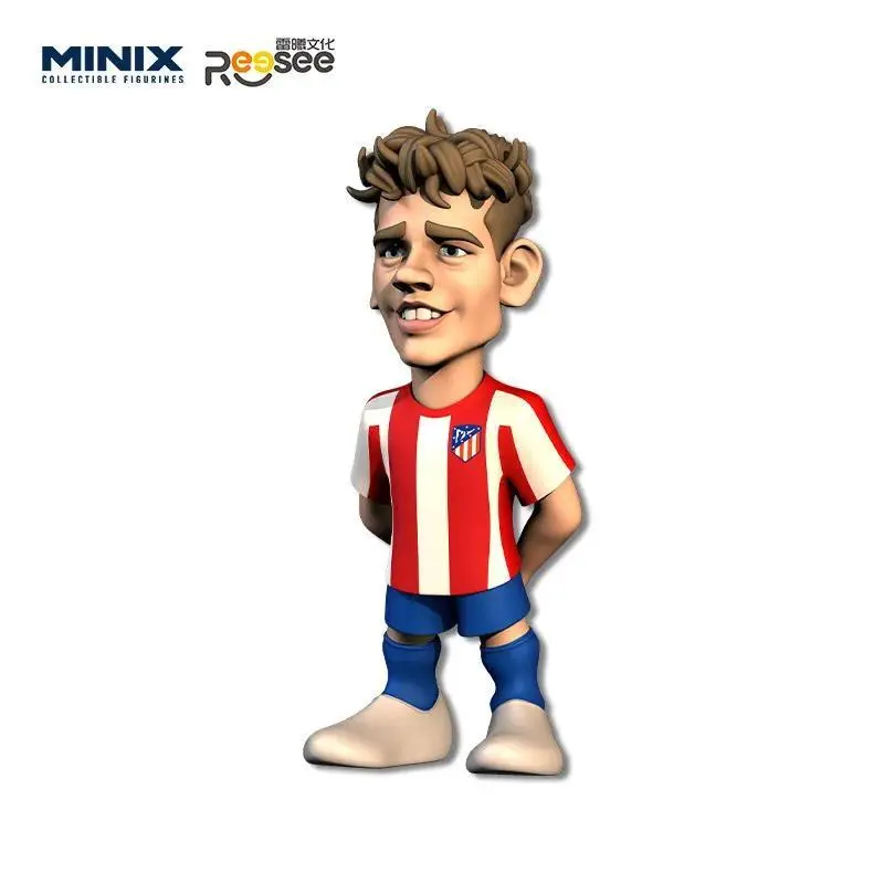 Minix Collectible Figurines Giant Club Football Star Series Messi Neymar Fati Suarez Mbappe PVC Model Action Figures Toy Fans