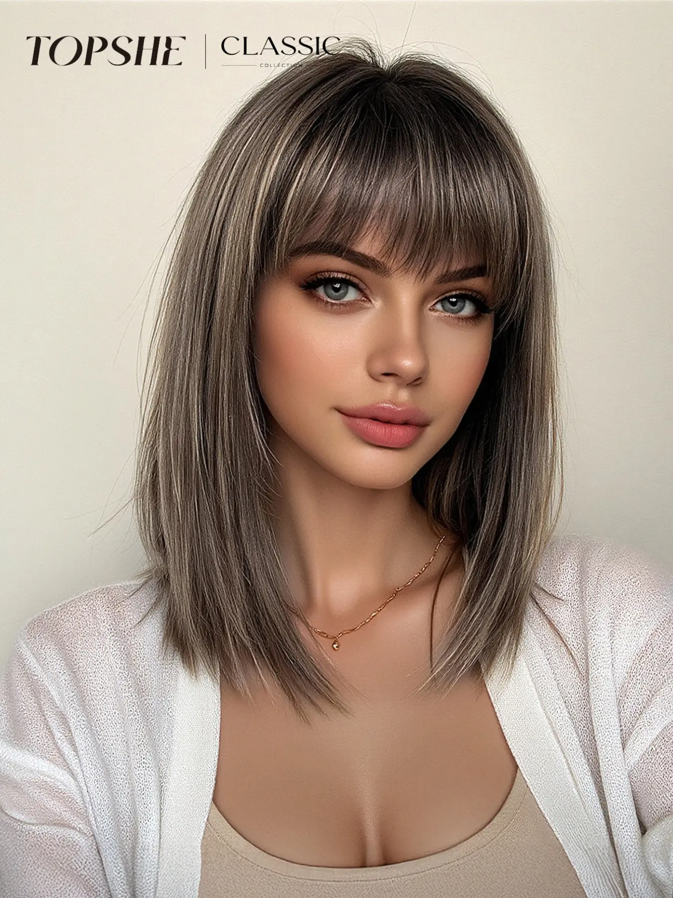 12 Inch Gradient Bob Wig for Women, Heat Resistant Fiber Hair, Fashionable and Versatile, Ideal for Daily Use, Parties, Role Play, Photoshoots