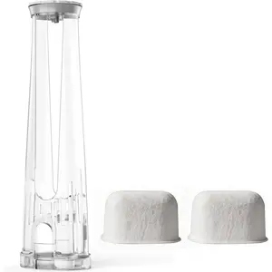 Water Filter Holder and 2 Water Filter Replacement for Keurig K-Brew+Chill, K-Supreme Plus, K-Elite, K-Duo Plus, K-Select, K-Slim, K-Express, K-Classic, K-Cafe, K-Iced, Keurig 2.0 Brewers Starter Kit