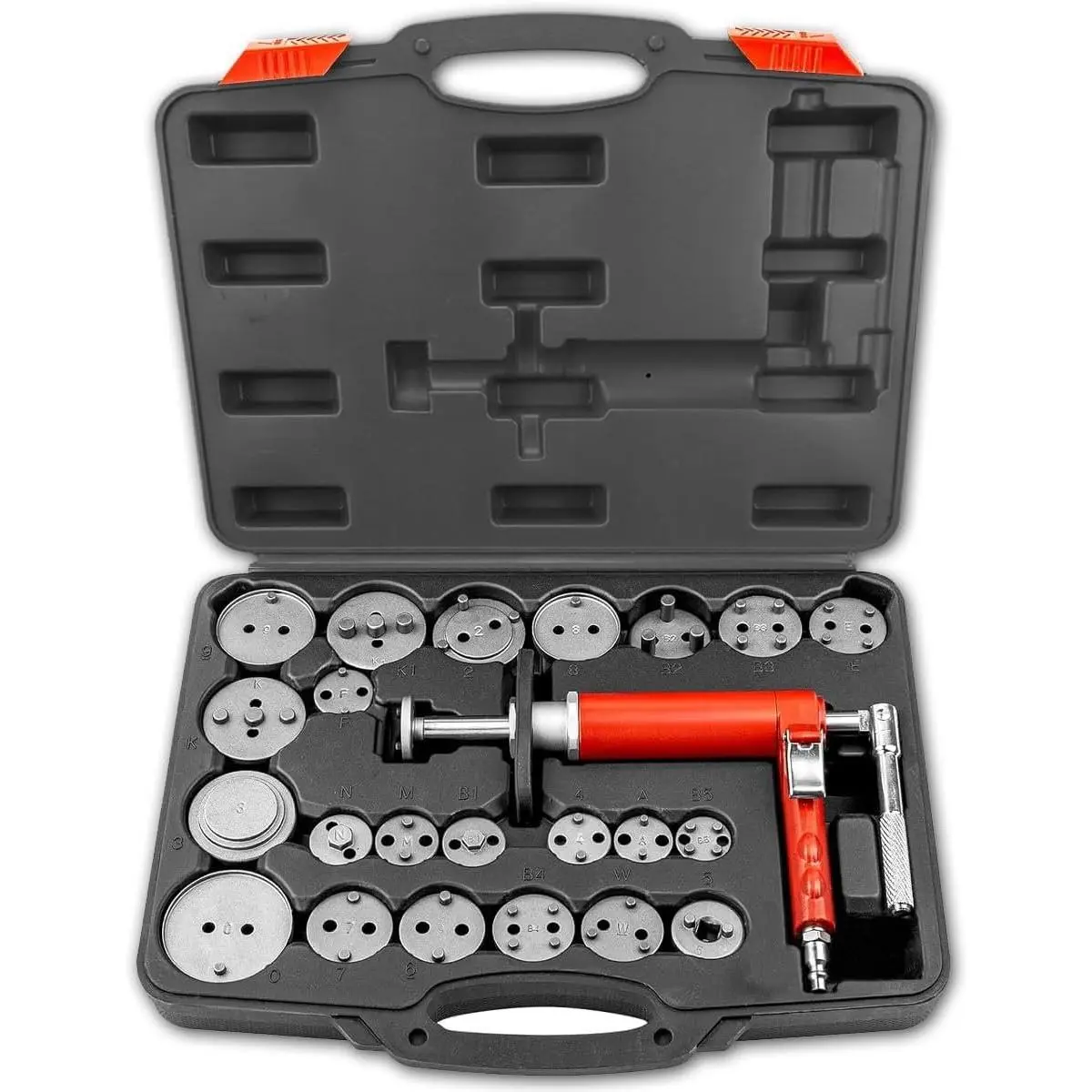 Pneumatic  Caliper Compression Tool Kit, Air Operated Disc   Wind  Rewind Tool Set for Automotive Maintenance and Repair