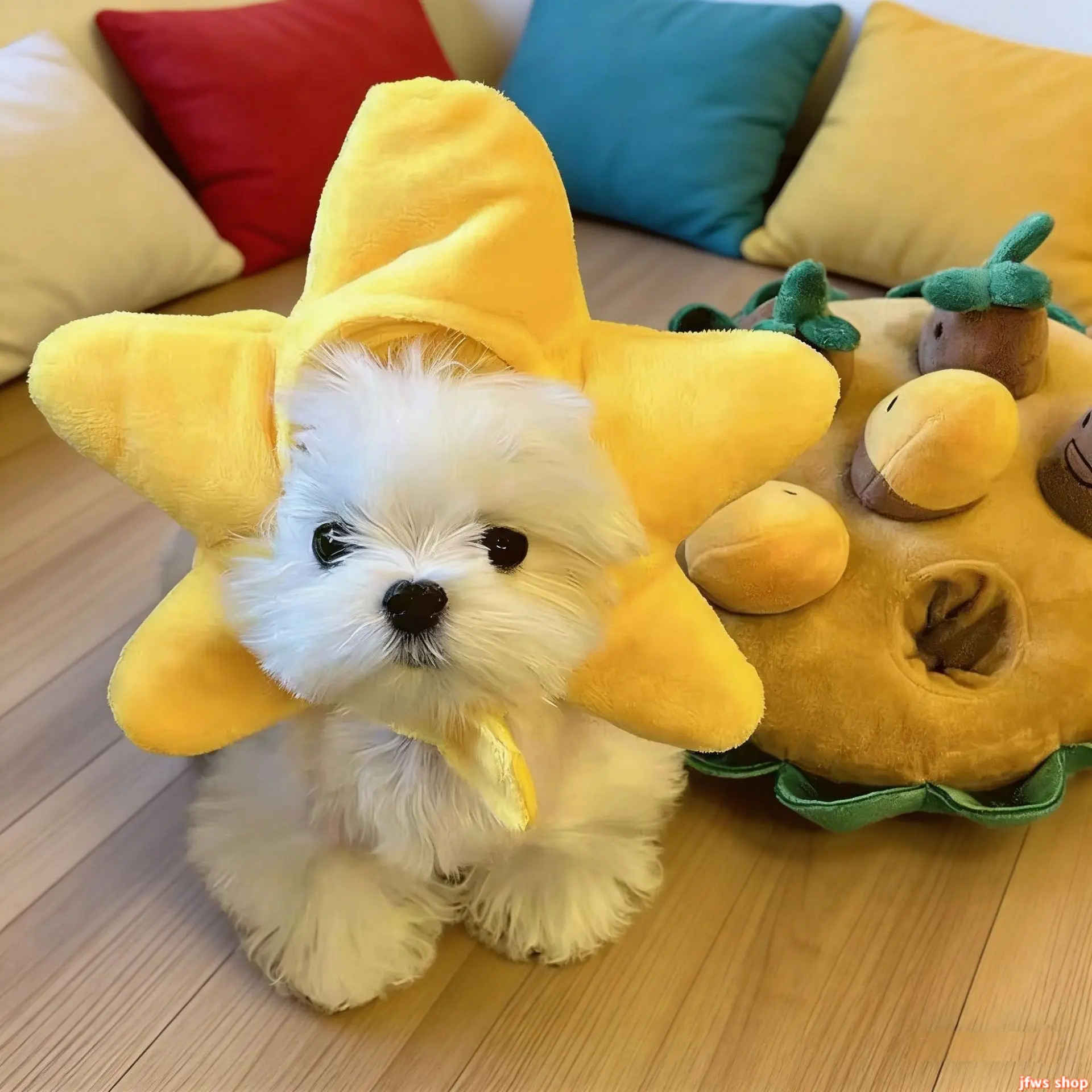 2026 New Funny Pet Headwear For Small Dogs And Cats Cute Halloween Christmas Costume With Warm Winter Lining Adjustable Strap For Party And Daily Wear Lightweight Durable Novelty Decor Light Luxury US Design