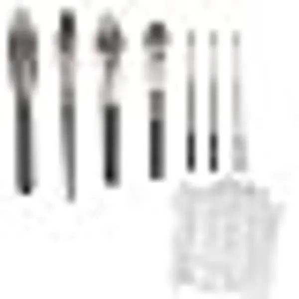 40 pcs Makeup Brushes Pen Guard Protector Set Reusable Expandable Mesh Cover(Not include Brushes)