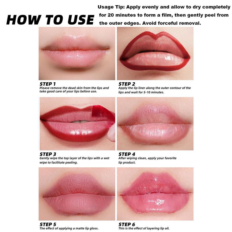 YOUNG VISION Lip Liner Pens with Upgraded Formula, 3 Counts/set Defines Lips with Smooth, Precise Color