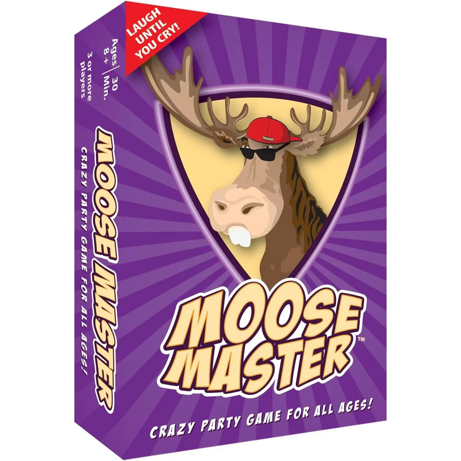 Moose Master - Laugh Until You Cry Fun - Your Cheeks Will Hurt from Smiling and Laughing so Hard - for Fun People Looking for A Hilarious Night in a Box : Toys & Games