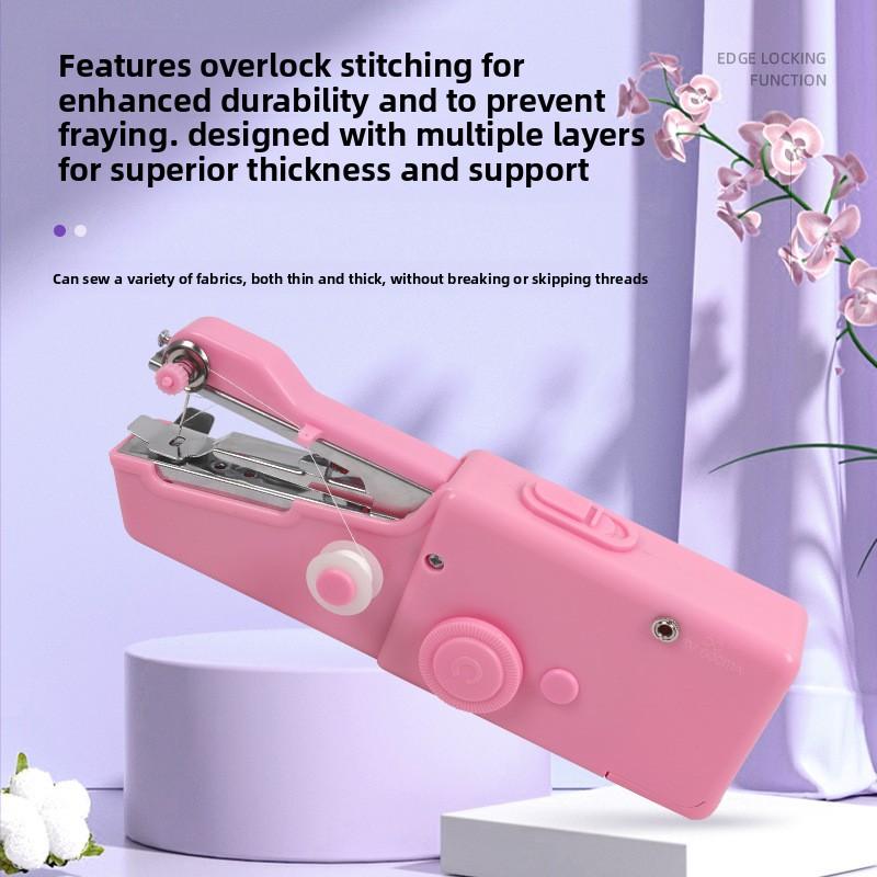 Handheld Electronic Sewing Machine Portable with Neat and Flexible Hemming for Home Use