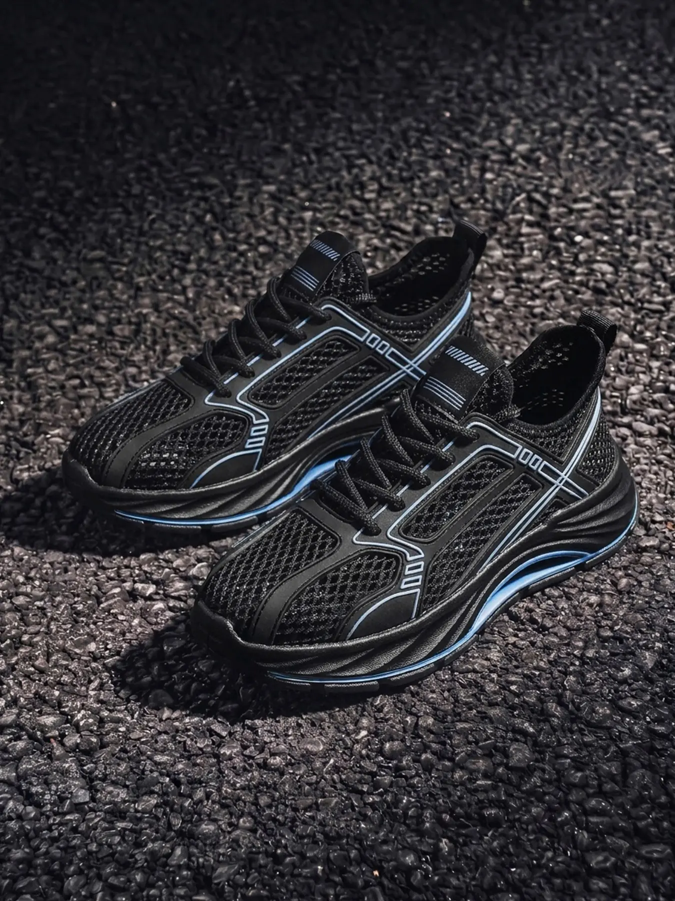 Breathable Hiking Shoes, Quick-Dry Lightweight Trail Running Sneakers, Non-Slip Deep Tread Sole, Comfortable Fit, Ideal for Outdoor Activities