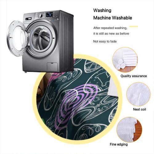 Colorful LGBTQ Blanket Soft Cozy Leisure Warm Bed Blanket for Couch & Bedroom, Flannel & Fleece Throw Blankets, Vibrant, Prideful, Rainbow, Ideal Gift for Gay Pride, Rainbow, Lesbian, Trans & Queer Friends, Birthday, Pride Month