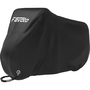 Bike Cover Waterproof Outdoor - Bicycle Cover for 1 or 2 Bikes Moped Cover Dust Rain Sun Protection Windproof for Mountain Road Bike