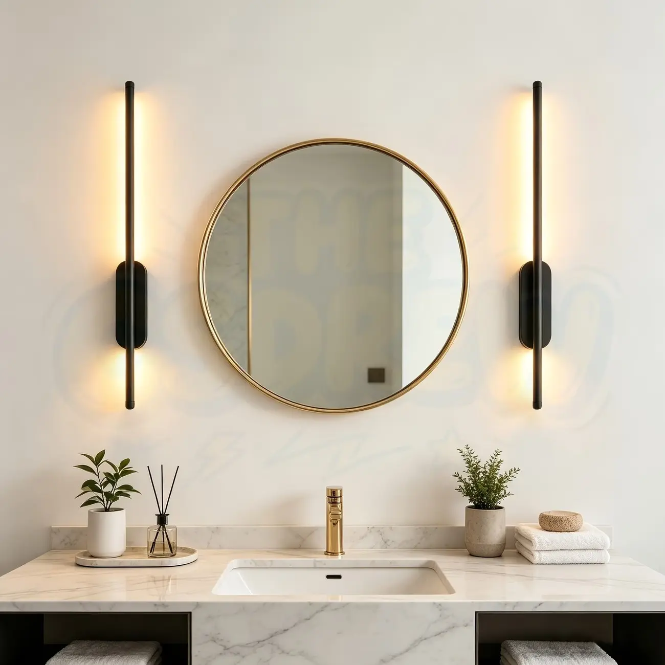 2-Pack Rechargeable LED Wall Lights with Remote Control and Timer, Dimmable Minimalist Design, USB-C Charging, Detachable Magnetic Mount Lamp for Bathroom Mirrors
