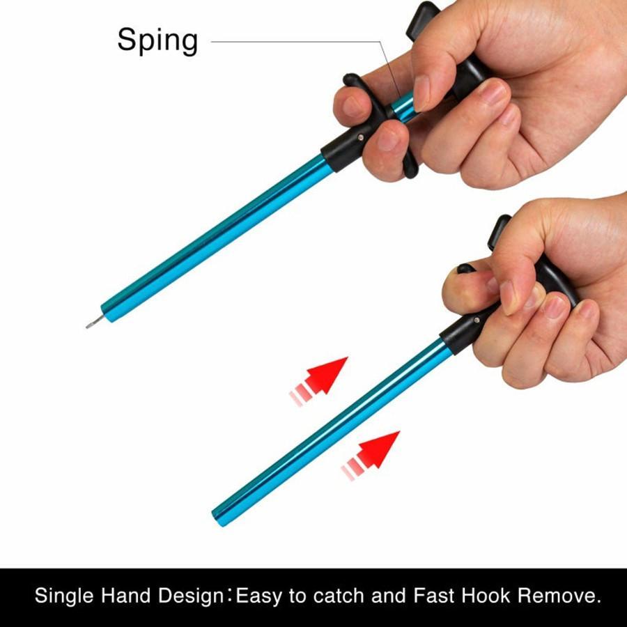 T-shaped Fish Hook Remover, 1 Count Easy Fish Hook Remover, Multifunctional Blind Piercing Sea Fishing Hook Remover, Fishing Gear Accessories, Fishing Tackle