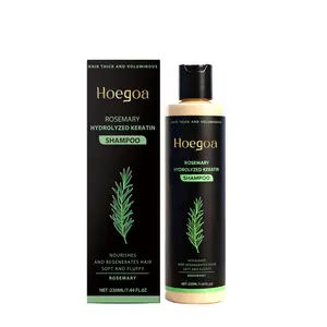 Rosemary Hair Growth Keratin Cleansing Shampoo,Organic Rosemary Oil for Hair Growth,Natural Anti Loss Thickening Shampoo for Thinning Hair,Haircare