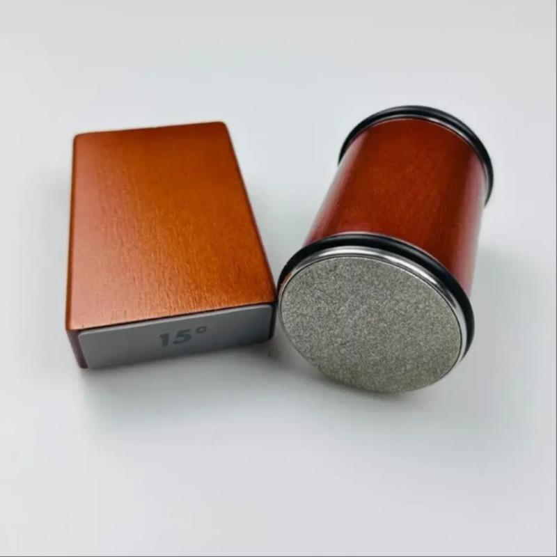 Wooden Handle Knife Sharpener Set, 1 Set Double Angle Knife Sharpener Box, Kitchen Knife Sharpening Tool