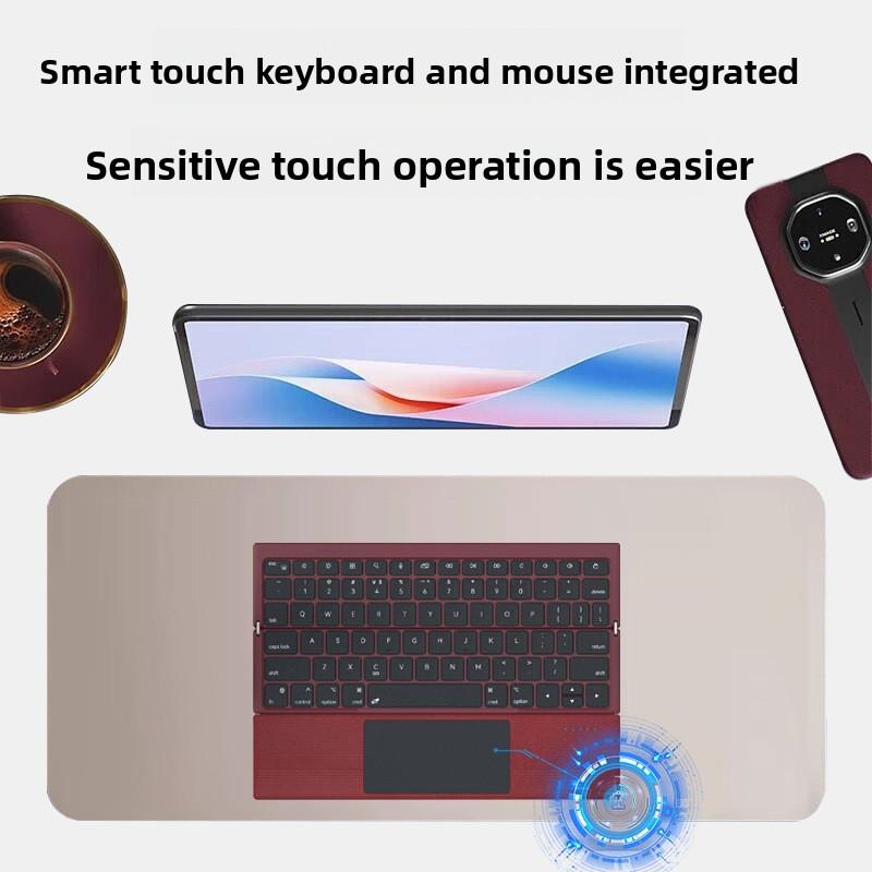 Wireless mobile phone Bluetooth keyboard suitable for Huawei, Samsung, Xiaomi tablets and Apple 70% off stack keyboard