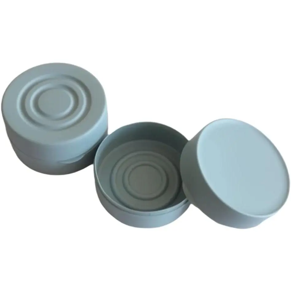 2 PCS Round Portable Soap Container with Lid, Sealed Waterproof Travel Soap Holder, Shampoo Bar Soap Box Case for Home, Gym, Camping (Blue)