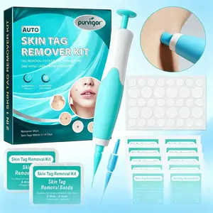 Purvigor Dual-Head Wart Removal Pen Set, Portable Home Skin Care Kit, Soothing and Repairing, Specialized Care Pen Combination