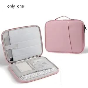 Waterproof Leather Tablet Case, Padded Protective Travel Inner Bag for iPad Samsung Tablet PC Case, Tablet & Computer Accessories
