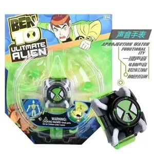 Omnitrix BEN10 Action Figures Ben Tennyson Projection Watch Deformation Sound Light Doll Smart Watch Children's Birthday Gifts