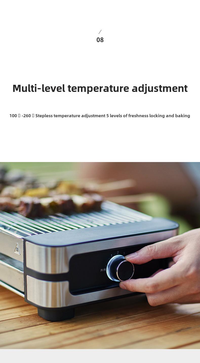 Electric Grill Household BBQ Grill Grill Indoor Skewer Household Electric Grill