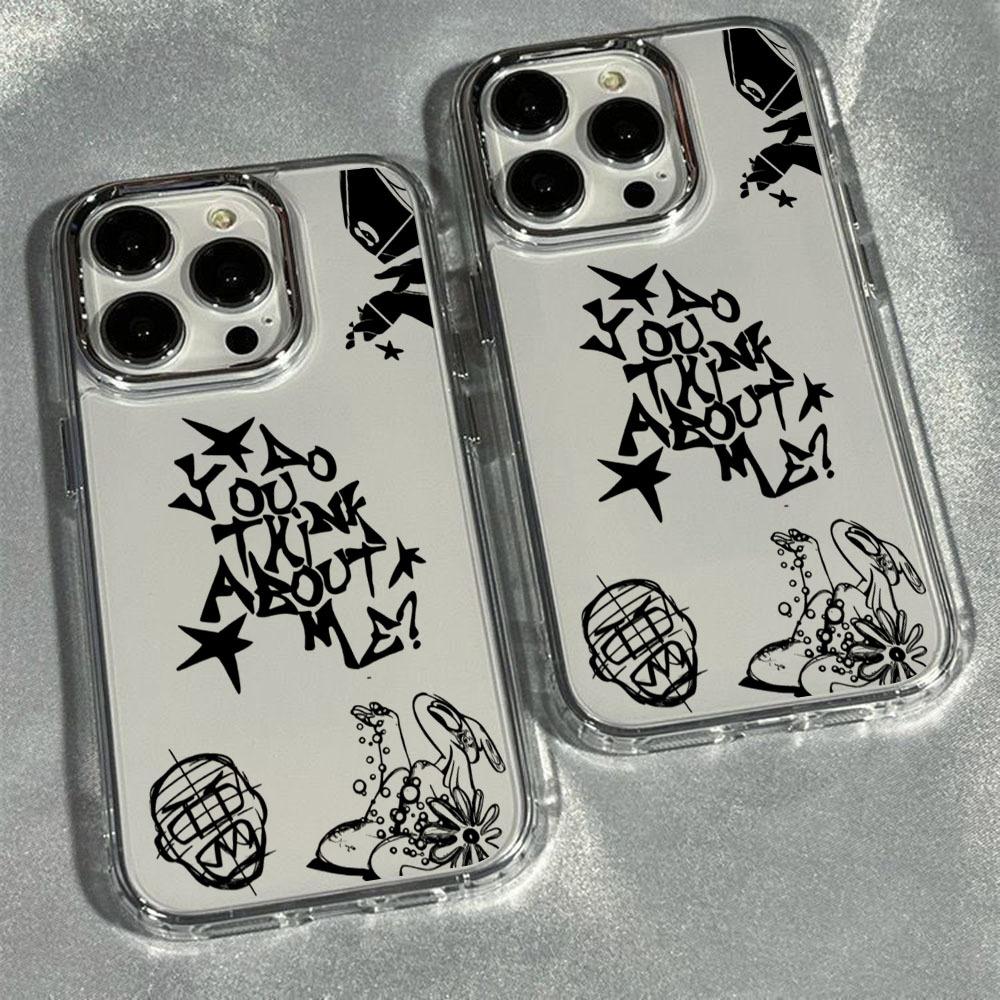 Phone case suitable for Apple iPhone 17 Air 16 15 14 13 12 Pro Max Plus Electroplated Lens frame Transparent Soft Shell, Hot ATP Album By Nsqk