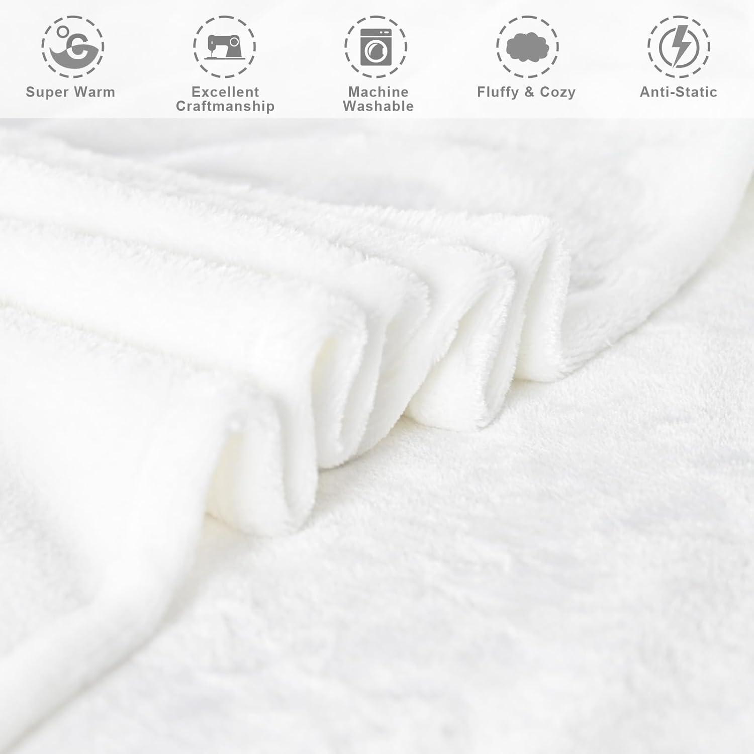 Teal Grey Throw Blanket Flannel Turquoise Abstract Art Painting Lightweight Soft Fuzzy Cozy Couch Bed Blanket Fall Winter Decor Christmas Birthday Gifts Kids Adult