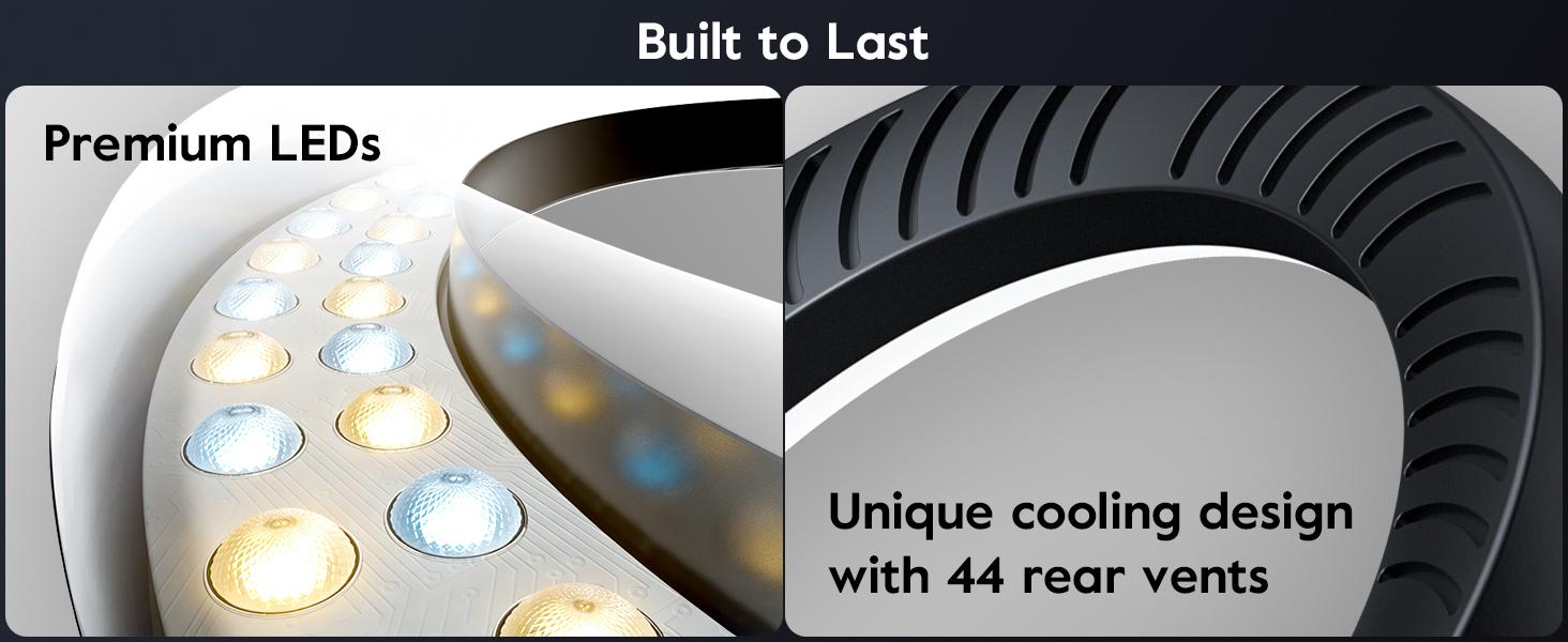 Tripod for iPhone with Light & Phone Holder - 10.5'' Ring Light with Stand - Second Arm with Overhead Phone, Fast-Adjust Bamboo-Flex Stand & Remote for Content Creators, Video Recording