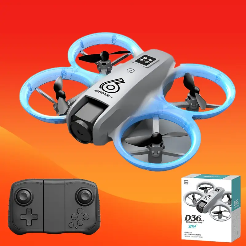 GT3 Mini Drone Aerial Photography Obstacle Avoidance Racing Drone Dual Camera Light Mini Flying Toy
