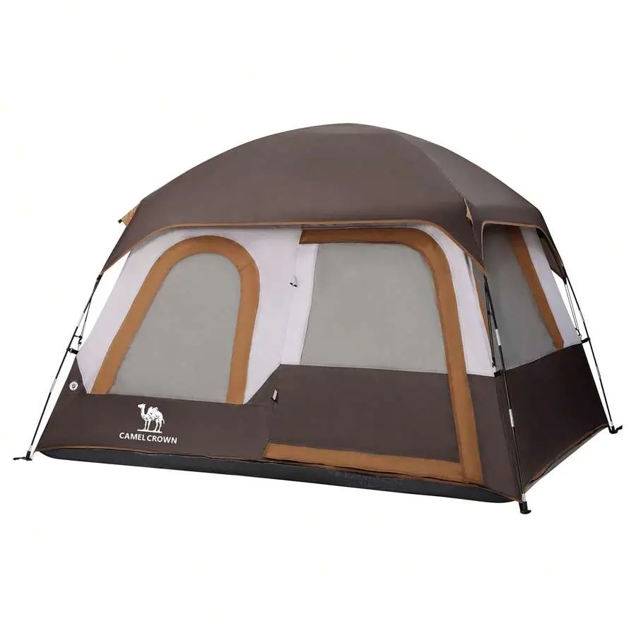 4 Person Tent Waterproof Lightweight Portable Backpacking Tent For Outdoor Camping Hiking
