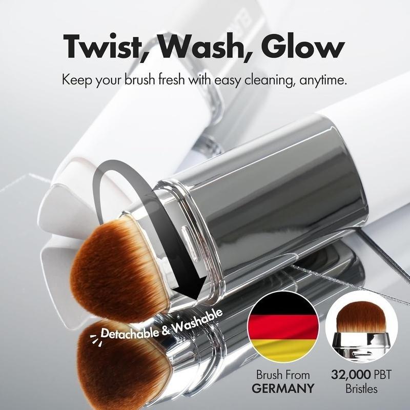 Cover Cream Stick V w/ Detachable Brush - Korean Skin Care Color-Changing Foundation Stick with Collagen Capsules (0.45 oz) Cover Cream Stick V w/ Detachable Brush - Korean Skin Care Color-Changing Foundation Stick with Collagen Capsules (0.45 oz)