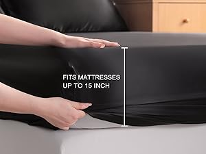 Silk Queen Sheet Set, 4-Piece Luxury and Soft Bedding Set Cooling Sheets for Hair and Skin, Includes 2 Pillowcases, 1 Flat Sheet, 1 Fitted Sheet with Deep, Pink