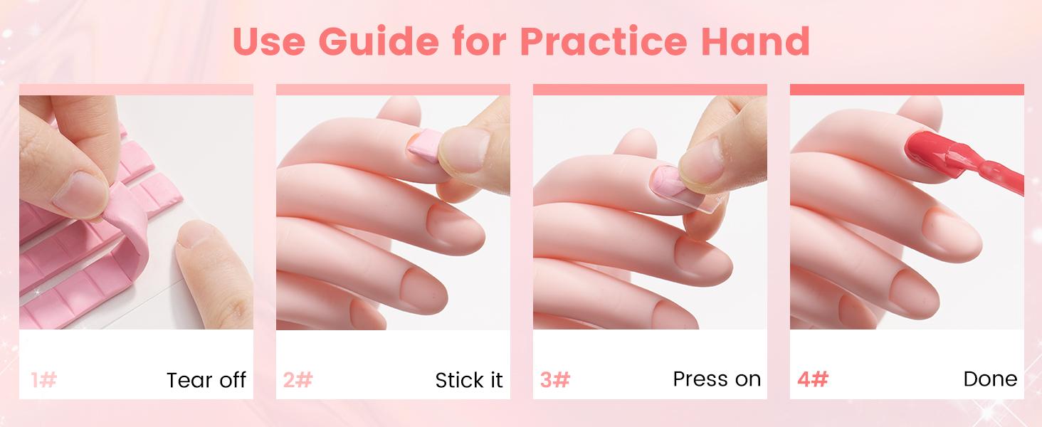 Nail Kit for Beginners with Everything: Professional Nail Acrylic Powder Liquid Set with Practice Hand Drill U V Light in Cosmetic Bag for Women Salon Home (Pink)