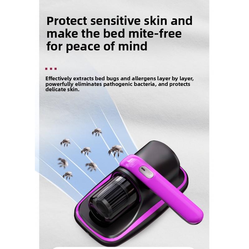 UV Mattress Vacuum Cleaner| Wireless Handheld Anti-Dust Mite Cleaner