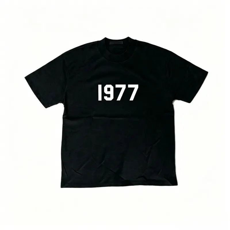 Men's Relaxed-Fit Crew Neck Short-Sleeved Fashion Tshirt Top - 1977 & 2000s Inspired, Breathable, Prolonged Comfort, Versatile for Everyday & Casual Occasions
